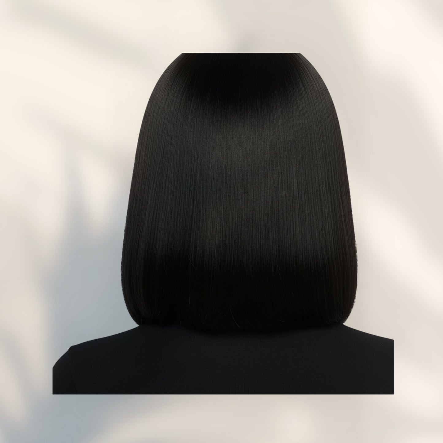 5x5 Glueless Straight Fringe Wig