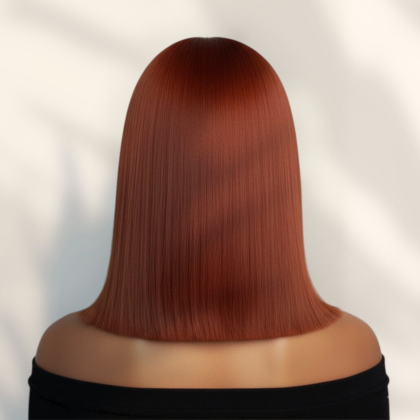 Copper Bob Wig – HD Lace